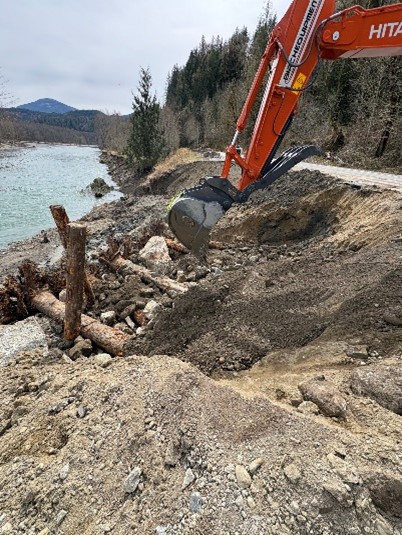 Damage to CSVR after Spring 2026 Flood